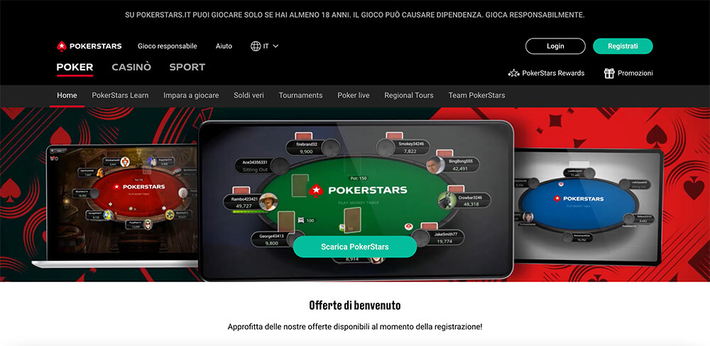 sito web di pokerstars